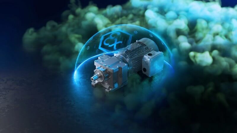 simogear explosion protected geared motors