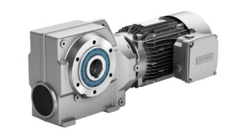 simogear helical worm geared motors